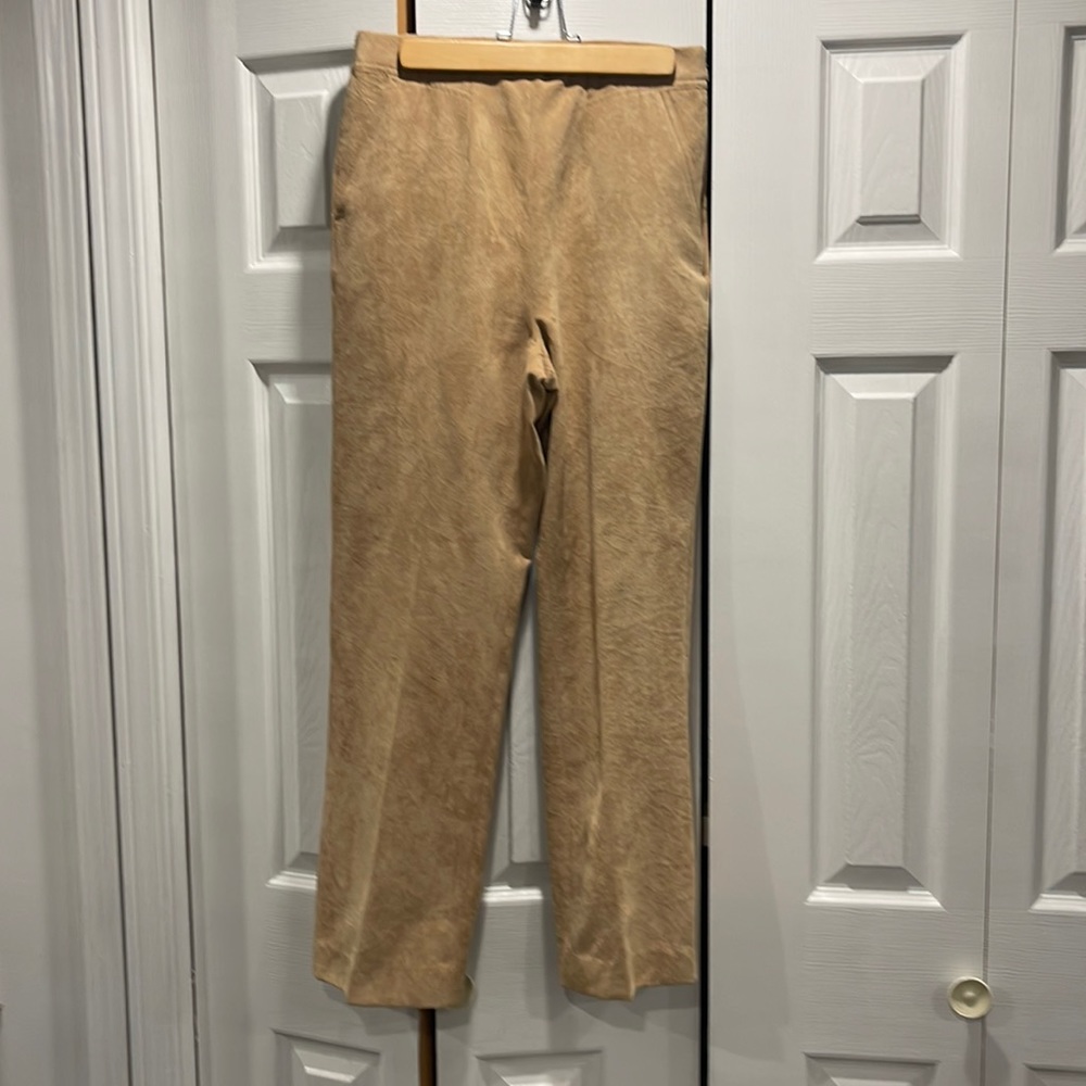 Suede like pants